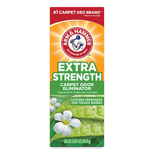 Arm & Hammer Deodorizing Carpet Cleaning Powder, Fresh, 30 oz Box, 6/Carton (3320011538)