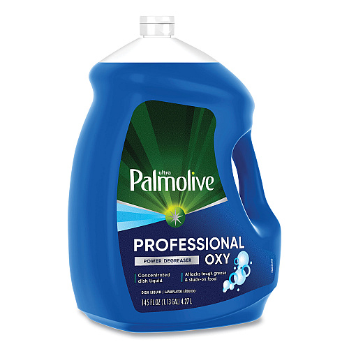 Palmolive&reg; Professional Oxy Power Degreaser Liq Dish Soap, Fresh, 145 oz, 4/CT (61034143CT)