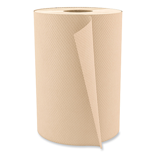 Cascades Select Hardwound Roll Towels, 1-Ply, 7.88" x 350 ft, Natural, 12 Rolls/Carton (H035)