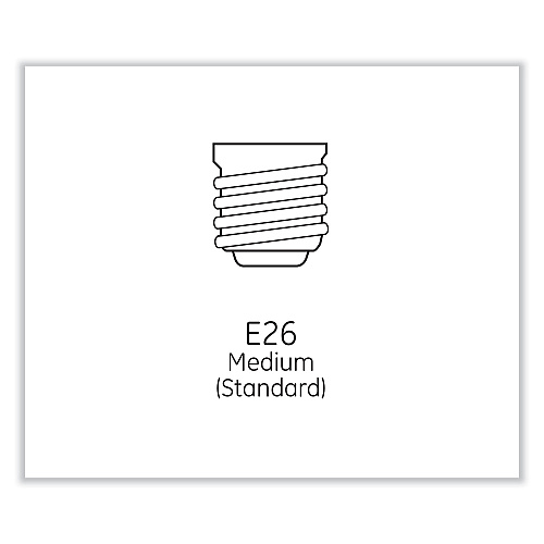 GE Classic LED Non-Dim A19 Light Bulb, 12 W, Soft White, 2/Pack (93109188)