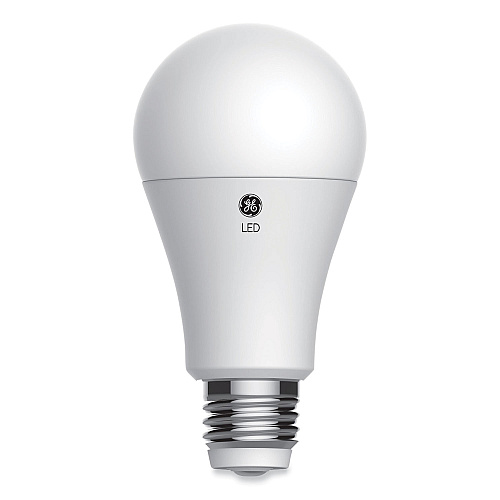 GE Classic LED SW Non-Dim A19 3-Way Light Bulb, 6 W; 12 W; 17 W, Soft White (93130566)