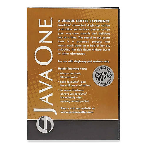 Java One Coffee Pods, Colombian Supremo, Single Cup, 14/Box (30200)