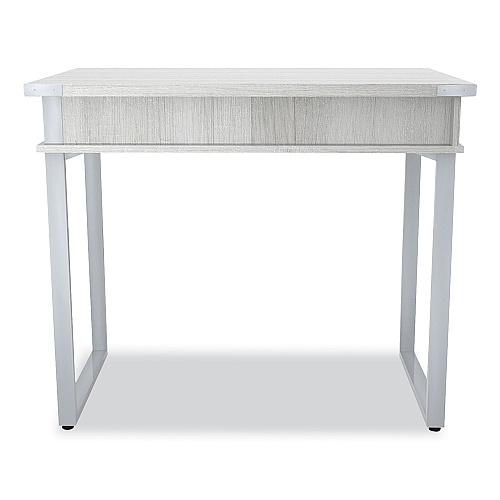 Safco Mirella SOHO Desk with Drawer, 36.25" x 22.25" x 30", Gray (5512WAH)