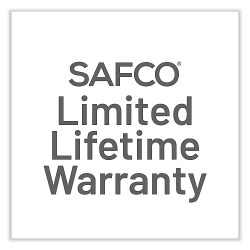 Safco Onyx Mesh Desk Organizer, Eight Upright Sections, Letter to Legal Size Files, 19.25 x 10.87 x 8.5, Black (3212BLKD)
