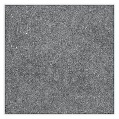 Safco Coffee Table, Rectangular. 48 x 23.75 x 16, Stone Gray Top, Silver Base (MRCFTSGY)