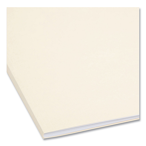 Smead Manila Fastener Folders with SafeSHIELD Coated Fasteners, 0.75" Expansion, 2 Fasteners, Letter Size, Manila Exterior, 50/Box (14555)