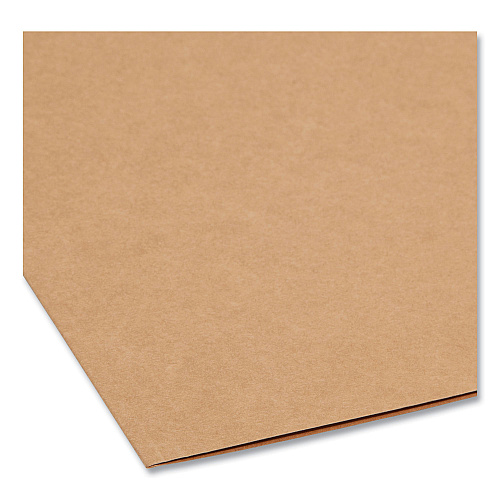Smead Top Tab Fastener Folders, 1/3-Cut Tabs: Assorted, 0.75" Expansion, 2 Fasteners, Letter Size, Kraft Exterior, 50/Box (14837)