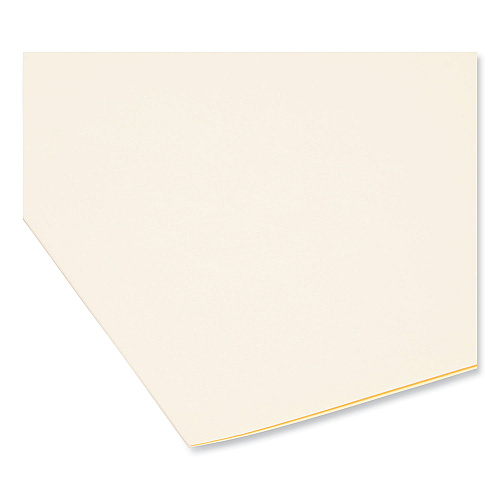 Smead Interior File Folders, 1/3-Cut Tabs: Assorted, Legal Size, 0.75" Expansion, Manila, 100/Box (15230)