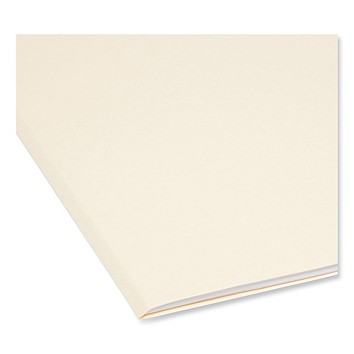 Smead Manila File Folders, Straight Tabs, Legal Size, 0.75" Expansion, Manila, 100/Box (15300)