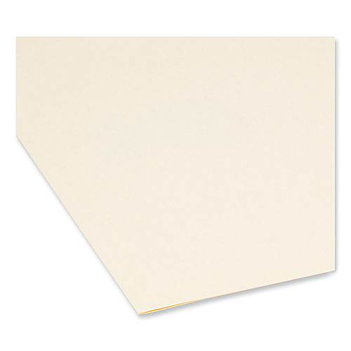 Smead Manila File Folders, 1/2-Cut Tabs: Assorted, Legal Size, 0.75" Expansion, Manila, 100/Box (15320)