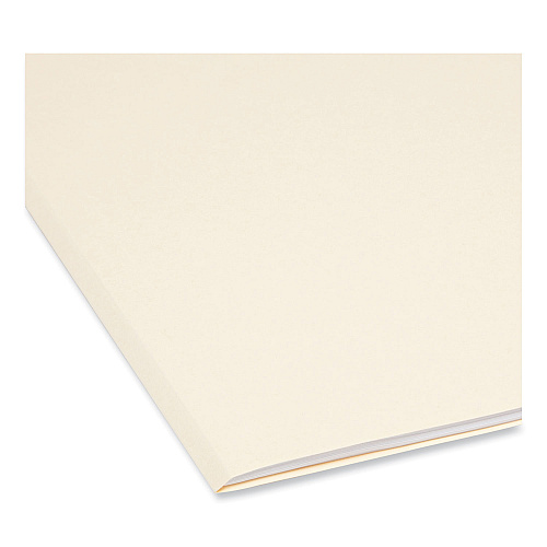 Smead Manila File Folders, 1/3-Cut Tabs: Left Position, Legal Size, 0.75" Expansion, Manila, 100/Box (15331)