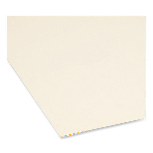 Smead Manila File Folders, 1/3-Cut Tabs: Center Position, Legal Size, 0.75" Expansion, Manila, 100/Box (15332)