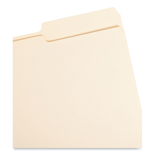 Smead Manila File Folders, 1/3-Cut Tabs: Right Position, Legal Size, 0.75" Expansion, Manila, 100/Box (15333)