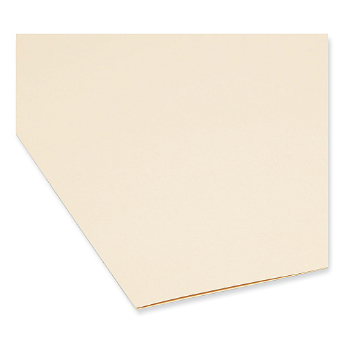 Smead 100% Recycled Manila Top Tab File Folders, 1/3-Cut Tabs: Assorted, Legal Size, 0.75" Expansion, Manila, 100/Box 8 1/2" x 14" - 3/4" Expansion - Top Tab Location - Assorted Tab Position - 11 pt. - 1 Plys - Manila - Acid-free, Rounded Corner - (15339)