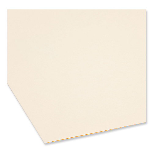 Smead Top Tab Fastener Folders, Straight Tabs, 0.75" Expansion, 1 Fastener, Legal Size, Manila Exterior, 50/Box (19510)