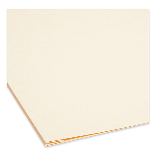 Smead Top Tab Manila Expansion Fastener Folders, 1.5" Expansion, 2 Fasteners, Legal Size, Manila Exterior, 50/Box (19595)