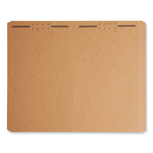 Smead Kraft Fastener Folders, 0.75" Expansion, 2 Fasteners, Legal Size, Kraft Exterior, 50/Box (19813)