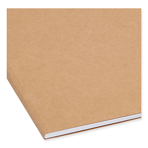 Smead Top Tab Fastener Folders, Guide-Height 2/5-Cut Tabs, 0.75" Expansion, 2 Fasteners, Legal Size, 11-pt Kraft, 50/Box (19880)