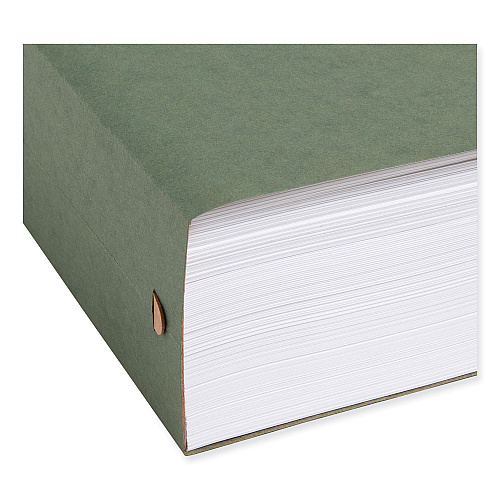Smead Box Bottom Hanging File Folders, 3" Capacity, Letter Size, Standard Green, 25/Box (64279)