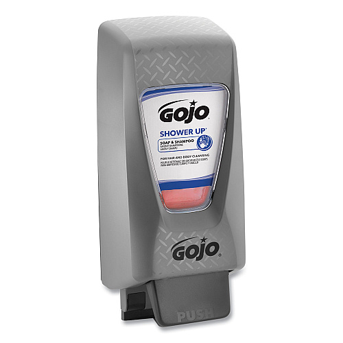 GOJO SHOWER UP Soap and Shampoo, Pleasant Scent, 2,000 mL, 4/Carton (7230)