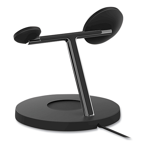 Belkin BOOST CHARGE Pro 3-in-1 Wireless Charger, 15 W, Black (WIZ017TTBK)