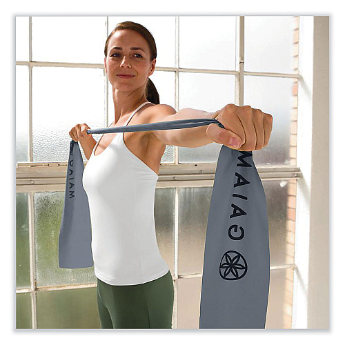 Restore by GAIAM Strength and Flexibility Kit, Light/Medium/Heavy Resistance Bands, 60" Long (559180)