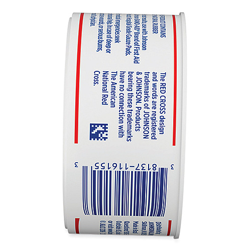 BAND-AID Water Block Waterproof Medical Tape, Dry Rubber, 1 x 10 yds, White (117121)