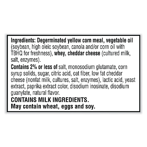Cheez-It Puff'd Crackers, Double Cheese, 3 oz Bag, 6/Carton (00022)