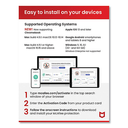 Mcafee Premium Individual Software, For Unlimited Users (21ESTURAAM)