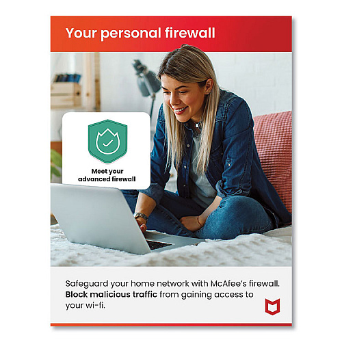 Mcafee AntiVirus Software, For 1 User (MAB21EST1RAA)