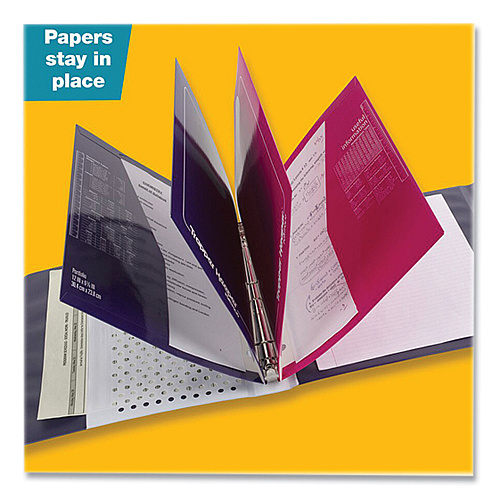 Mead Trapper Keeper 3-Ring Pocket Binder, 1" Capacity, 11.25 x 12.19, Animal (260038CP1ECM)