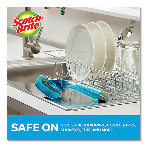 Scotch-Brite Non-Scratch Dishwand Refills, Blue, 2/Pack (48312)