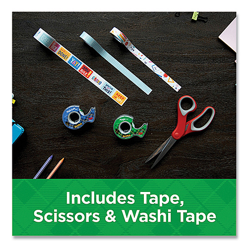 Scotch Back To School Pack, Assorted Tapes Plus Scissors/Kit (PKSCOTCH21)