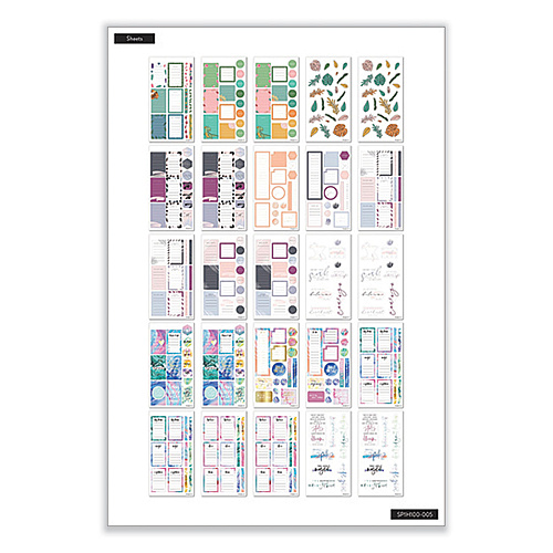 The Happy Planner All the Essentials Mega Value Pack Stickers, Productivity Theme, 2,172 Stickers (SP1H100005)