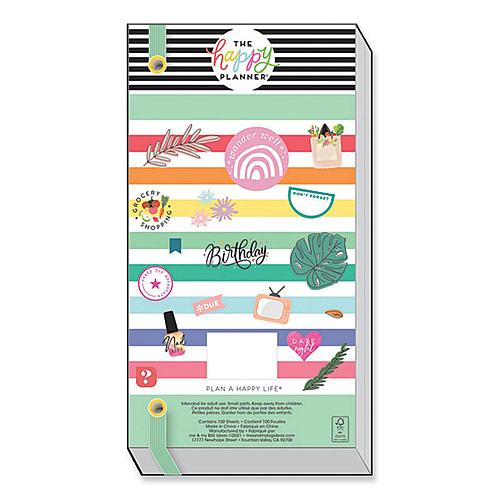 The Happy Planner All the Essentials Mega Value Pack Stickers, Productivity Theme, 2,172 Stickers (SP1H100005)
