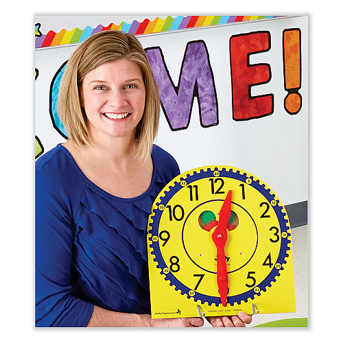 Carson-Dellosa Large Judy Clock, Grades K to 4 (0768223199)