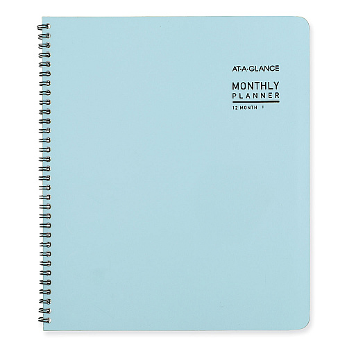 AT-A-GLANCE Contemporary Lite Monthly Planner, 11 x 9.5, Light Blue Cover, 12-Month (Jan to Dec): 2026 (7026XL38)