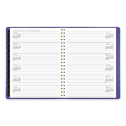 AT-A-GLANCE Contemporary Weekly/Monthly Planner, 11.38 x 9, Purple Cover, 12-Month (Jan to Dec): 2026 (70940X14)