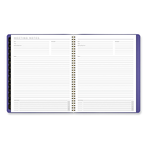 AT-A-GLANCE Contemporary Monthly Planner, 11.38 x 9.63, Purple Cover, 12-Month (Jan to Dec): 2026 (70250X14)
