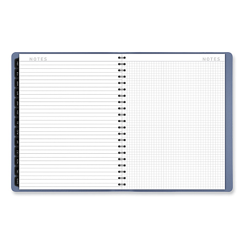 AT-A-GLANCE Contemporary Weekly/Monthly Planner, 11.38 x 9, Slate Blue Cover, 12-Month (Jan to Dec): 2026 (70940X20)