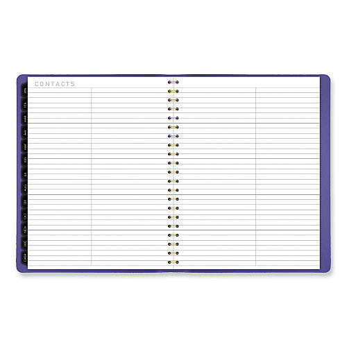 AT-A-GLANCE Contemporary Weekly/Monthly Planner, 11.38 x 9, Purple Cover, 12-Month (Jan to Dec): 2026 (70940X14)