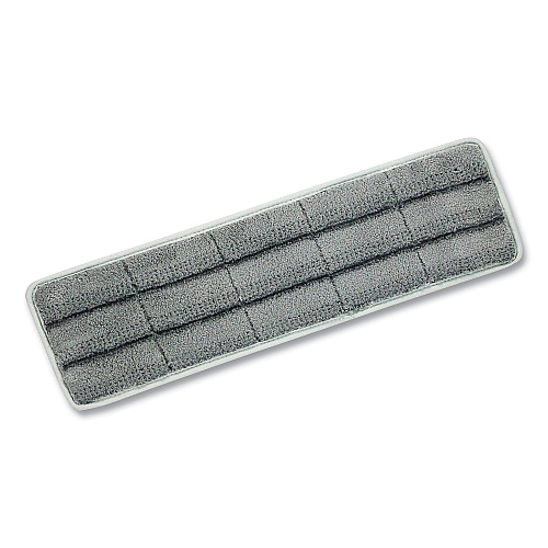 Unger OmniClean Microfiber Pads, 16", Gray, 5/Pack (CLMFP)