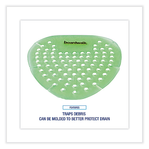 Boardwalk&reg; Gem Urinal Screens, Herbal Mint Fragrance, 12 Screens (BWKGEMHMI)