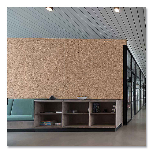 Ghent Natural Cork Roll, 0.25" Thick, 144 x 48.5, Natural Brown Surface (14RK412)