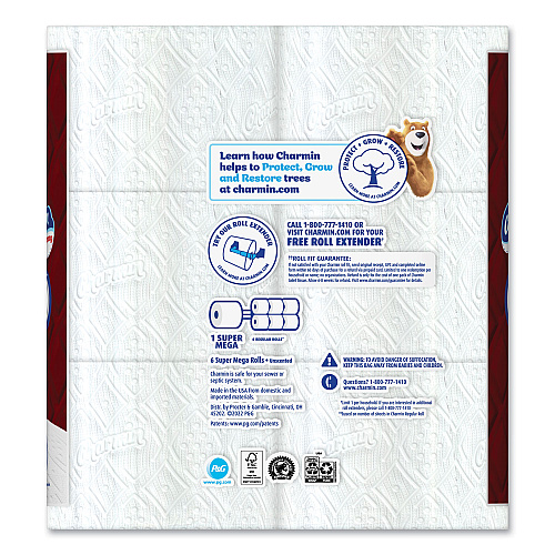 Charmin&reg; Ultra Strong Standard Toilet Paper, 2-Ply, 363 Sheets, 24 Rolls (04306)