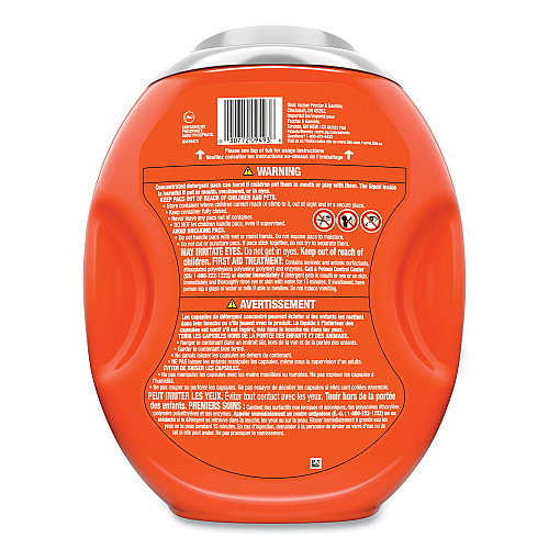 Tide&reg; Pods Hygienic Laundry Detergent, Fresh Meadow, 45 Pods, 4 Tubs (09493)