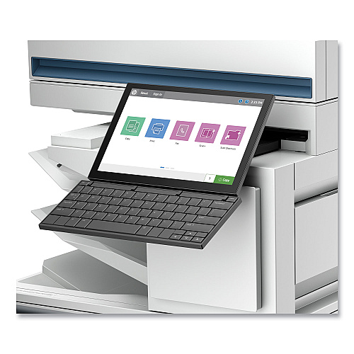 HP Color LaserJet Enterprise Flow MFP 6800zfsw Printer, Copy/Fax/Print/Scan (6QN37A)