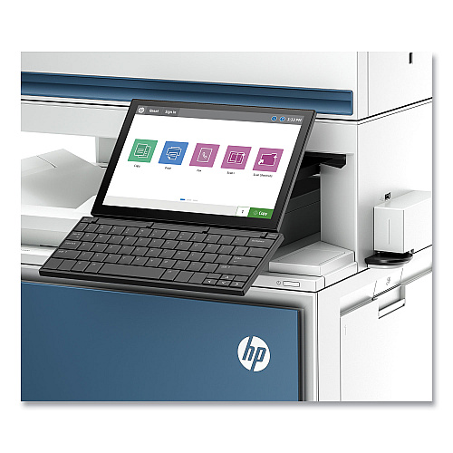 HP Color LaserJet Enterprise Flow MFP 6800zfw+ Printer, Copy/Fax/Print/Scan (6QN38A)
