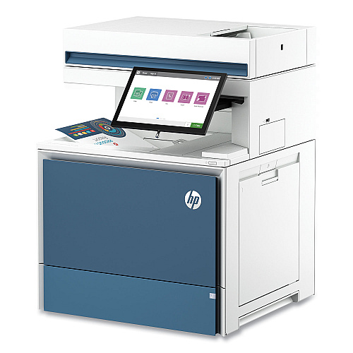 HP Color LaserJet Enterprise Flow MFP 6800zf Printer, Copy/Fax/Print/Scan (6QN36A)
