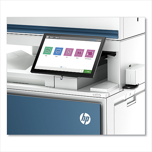 HP Color LaserJet Enterprise Flow MFP 6800zfw+ Printer, Copy/Fax/Print/Scan (6QN38A)